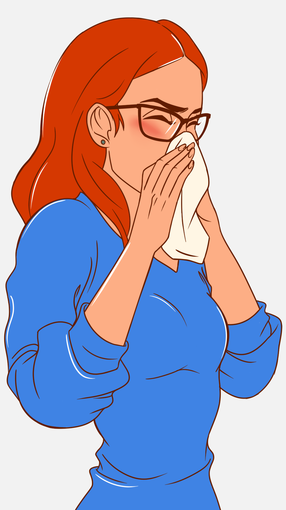 Уменьшает заложенность носа